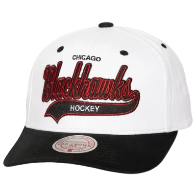Mitchell & Ness Mens Chicago Blackhawks  Blackhawks Tail Sweep Pro Snapback