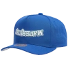Mitchell & Ness Mens Dallas Mavericks  Mavericks Hardwood Classic Upside Prosnap Cap In Blue/blue