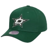 Mitchell & Ness Mens Dallas Stars  Stars Ground 2.0 Pro Snapback In Green/black