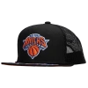 Mitchell & Ness Mens New York Knicks  Knicks Recharge Trucker Hat In Black/black