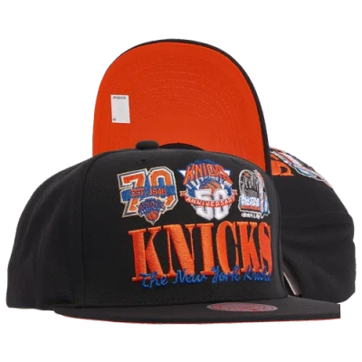Mitchell & Ness Mens New York Knicks  Knicks Reframe Retro Snapback In Black