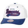 Mitchell & Ness Mens New York Rangers  Rangers Tail Sweep Pro Vintage Snapback In White/blue