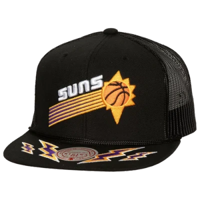 Mitchell & Ness Mens Phoenix Suns  Suns Recharge Trucker Hat In Black