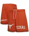 Mitchell & Ness Burnt Orange Texas Longhorns Team Origins Mesh Shorts In Orange