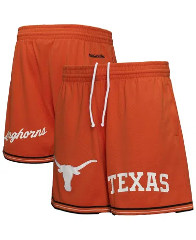 Mitchell & Ness Burnt Orange Texas Longhorns Team Origins Mesh Shorts