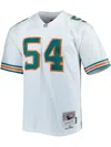 Mitchell & Ness Zach Thomas White Miami Dolphins Legacy Replica Jersey In White