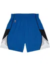 Mitchell & Ness Minnesota Timberwolves 2015 Swingman Road Shorts In Blue