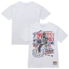Mitchell & Ness Allen Iverson White Philadelphia 76ers Hardwood Classics Chalked Up T-shirt In White
