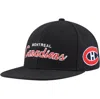 Mitchell & Ness Mitchell Ness Men's Black Montreal Canadiens Core Team Script 2.0 Snapback Hat In Black