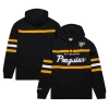 MITCHELL & NESS MITCHELL & NESS BLACK PITTSBURGH PENGUINS HEAD COACH PULLOVER HOODIE