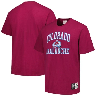 Mitchell & Ness Burgundy Colorado Avalanche Legendary Slub T-shirt
