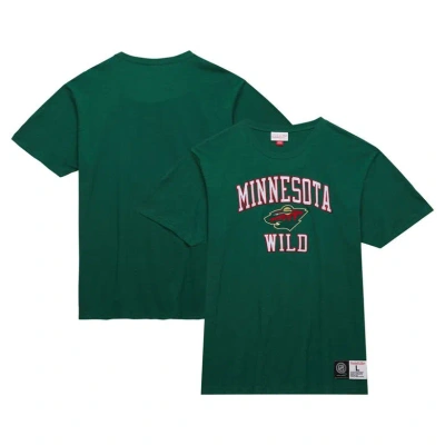 Mitchell & Ness Green Minnesota Wild Legendary Slub T-shirt