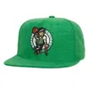 MITCHELL & NESS MITCHELL & NESS KELLY GREEN BOSTON CELTICS SWEET SUEDE SNAPBACK HAT