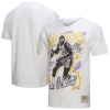 Mitchell & Ness Magic Johnson White Los Angeles Lakers Hardwood Classics Chalked Up T-shirt In White