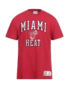 Mitchell & Ness Man T-shirt Red Size Xl Cotton In Red