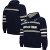 Mitchell & Ness Men's Navy Dallas Cowboys America's Team Head Coach Pullover Hoodie In Navy
