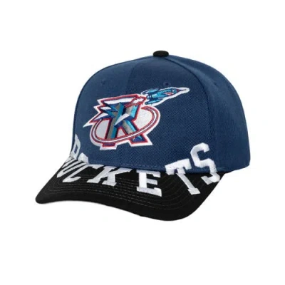 Mitchell & Ness Navy/black Houston Rockets Underarch Two-tone Pro Crown Snapback Hat