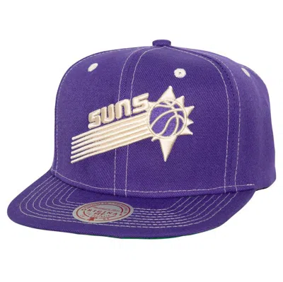 Mitchell & Ness Purple Phoenix Suns Energy Contrast Snapback Hat