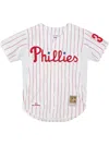 Mitchell & Ness Mlb Authentic Phillies 2010 Roy Halladay "phillies" Jersey In White