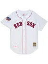 Mitchell & Ness "mlb Boston Red Sox 1997 Nomar Garciaparra" Baseball Jersey In 白色