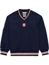 Mitchell & Ness Mlb Classic "houston Astros" Sweatshirt In Blue