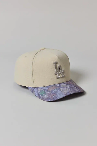 Mitchell & Ness Mlb Los Angeles Dodgers Camo Pro Hat In Cream/camo, Men's At Urban Outfitters