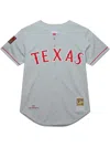 Mitchell & Ness Mlb Rangers 1994 Ivan Rodriguez "rangers" Jersey In Grey