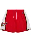 Mitchell & Ness Nba 1999 "hawks" Shorts In Red