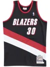 Mitchell & Ness "nba 1999 Trail Blazers Rasheed Wallace" Authentic Jersey In Black