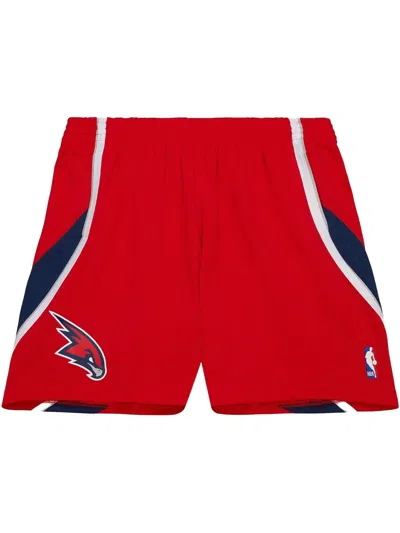 Mitchell & Ness Nba 2013 "hawks" Alternate Shorts In Red