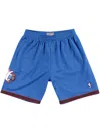 Mitchell & Ness Men's Philadelphia 76ers Swingman Shorts In Blue