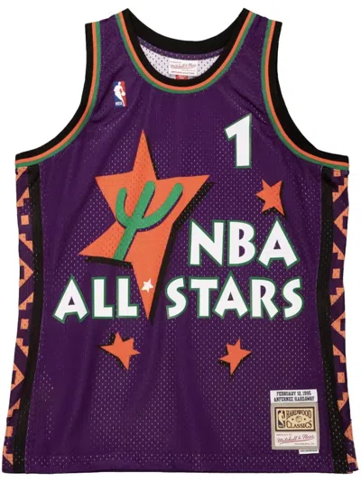 Mitchell & Ness "nba All Star East Penny Hardaway 1995-96" Swingman Jersey Vest Top In Purple