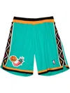 Mitchell & Ness "nba All Star Games 1996" Basketball Short In Green