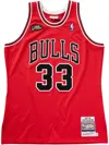 Mitchell & Ness Nba Authentic "bulls 1997 Scottie Pippen" Jersey In Red