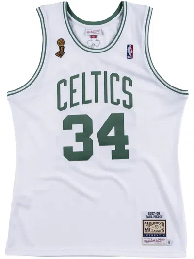 MITCHELL & NESS "NBA BOSTON CELTICS 07-08 PAUL PIERCE" AUTHENTIC JERSEY VEST TOP