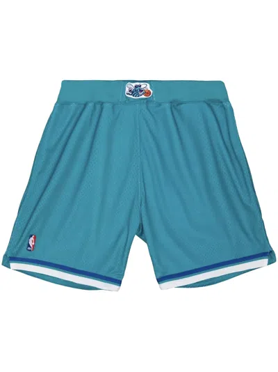 Mitchell & Ness "nba Charlotte Hornets 92-93" Authentic Road Shorts In Blue
