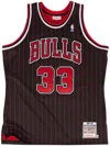 Mitchell & Ness "nba Chicago Bulls 1995 Scottie Pippen" Authentic Jersey In Black