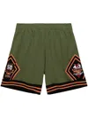Mitchell & Ness Men's Green Chicago Bulls 1997-98 Hardwood Classics Flight Swingman Shorts In Green