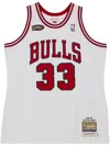 Mitchell & Ness "nba Chicago Bulls 1997 Scottie Pippen" Basketball Jersey In White