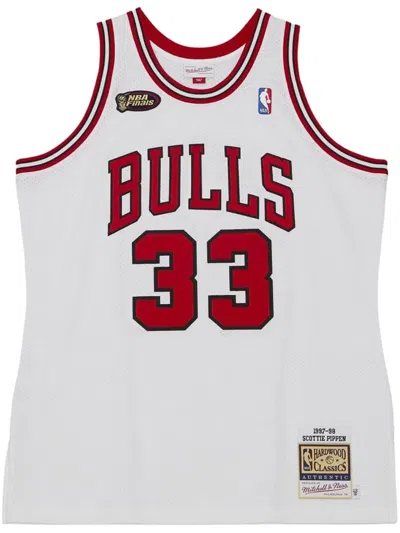 Mitchell & Ness "nba Chicago Bulls 1997 Scottie Pippen" Basketball Jersey In White