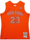 Mitchell & Ness Nba "christmas Day Knicks 2012 Marcus Camby" Jersey In Orange