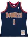 Mitchell & Ness Nba Dark "nuggets 1994 Mahmoud Abdul-rauf" Jersey In Blue
