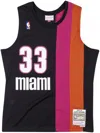 Mitchell & Ness "nba Heat 05 Alonzo Mourning" Swingman Jersey Vest Top In Black