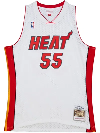 Mitchell & Ness Nba "heat 2005 Jason Williams" Jersey In White