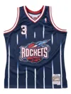 Mitchell & Ness Men's Basketball Tank Top Nba Swimgman Jersey Steve Francis No.3 1999-00 Houroc Road In Blue