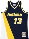 Mitchell & Ness "nba Indiana Pacers 96 Mark Jackson" Basketball Jersey In Blue