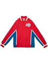 Mitchell & Ness "nba La Clippers 95" Jacket In Red