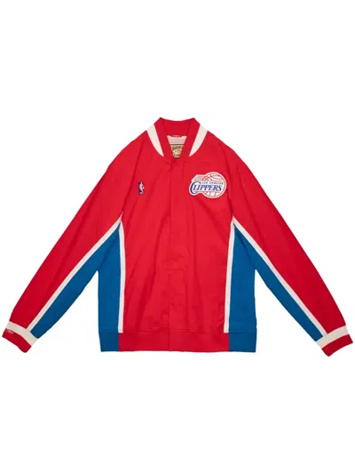 Mitchell & Ness "nba La Clippers 95" Jacket In Red