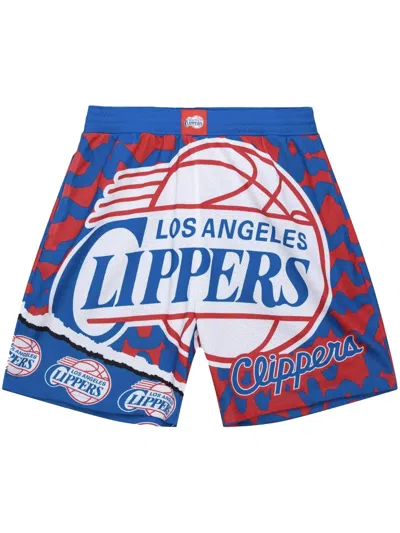 MITCHELL & NESS "NBA LA CLIPPERS" JUMBOTRON 2.0 SUBLIMATED SHORTS