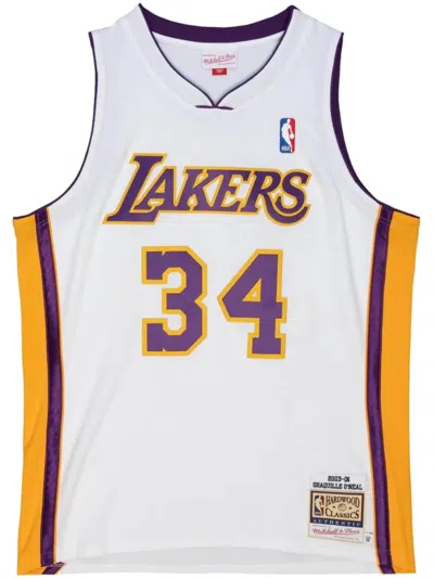 MITCHELL & NESS "NBA LA LAKERS 03-04 SHAQUILLE O'NEAL" AUTHENTIC JERSEY